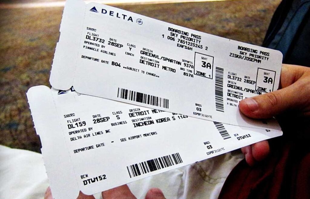 Dummy ticket for visa