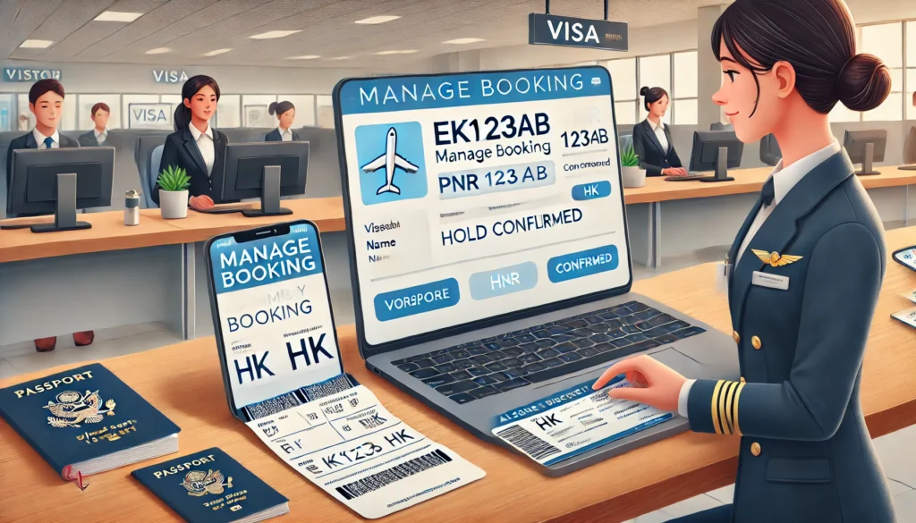 Dummy ticket airlines PNR number